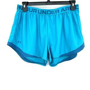 Under Armour Size XL Shorts Blue‎ Loose Running Exercise Activewear Athletic Gym